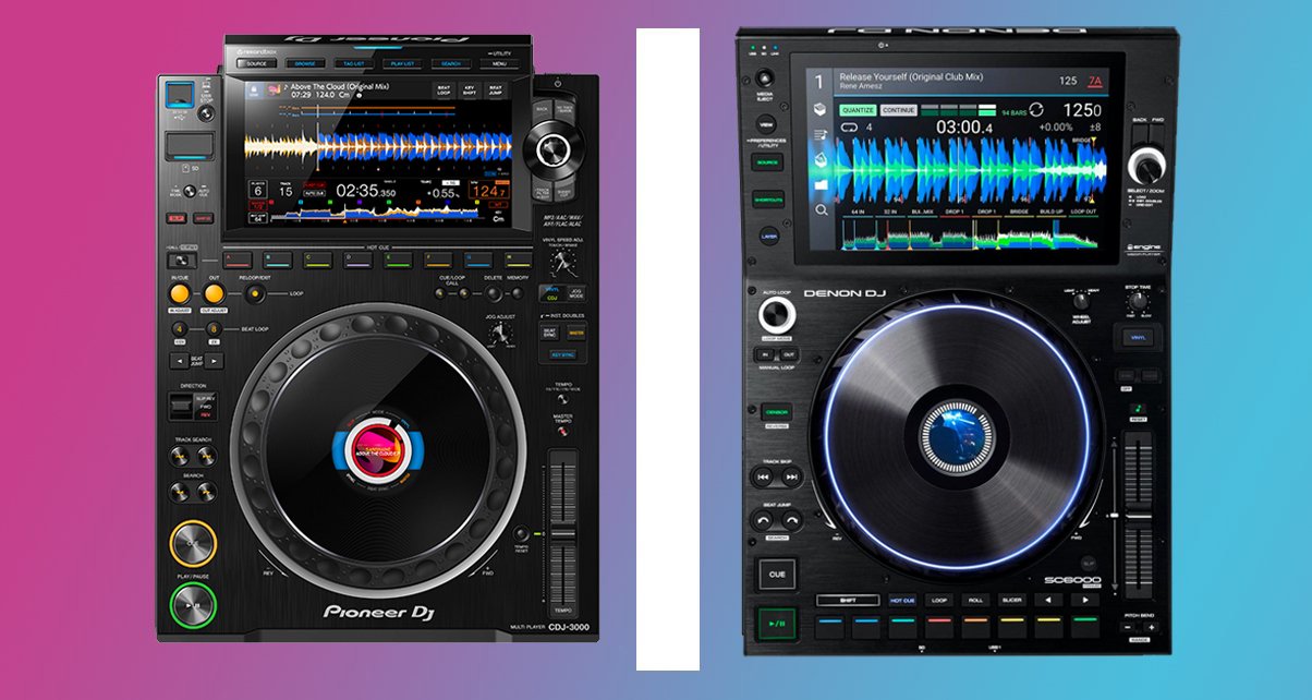 Pioneer CDJ3000 vs Denon DJ SC6000 Prime
